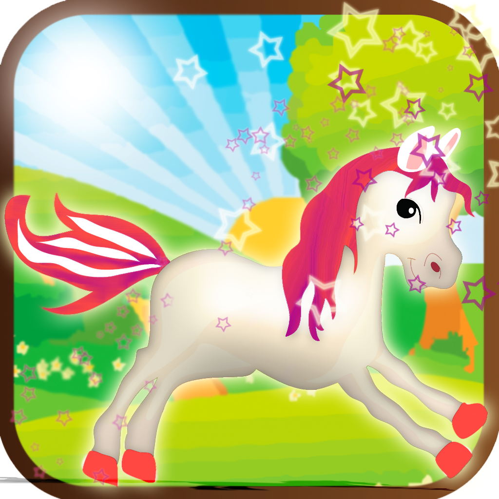 Addictive Baby Horse Run Game Free - Funny adventure of cute little Pony runner for Kids icon