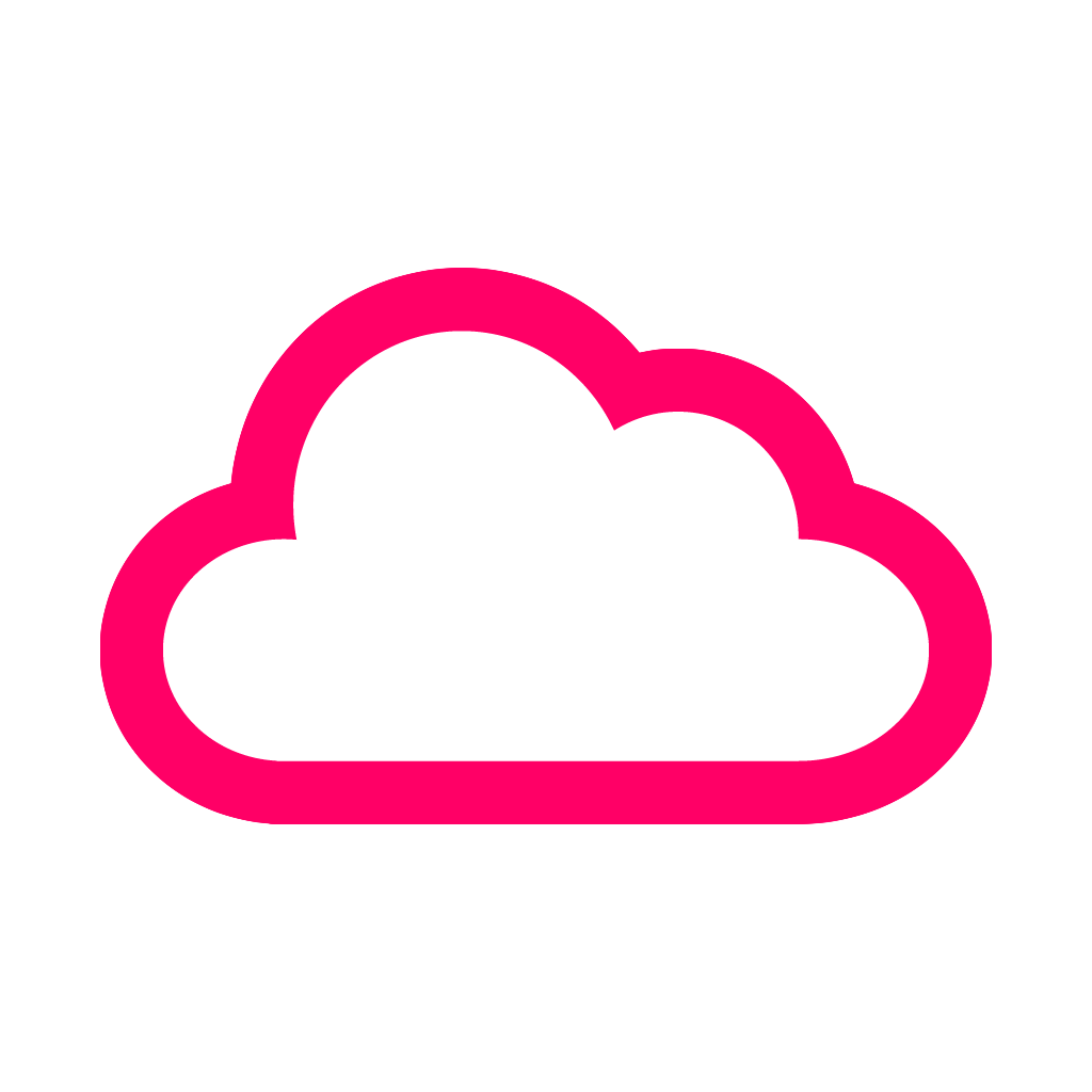 Cloudy Text icon