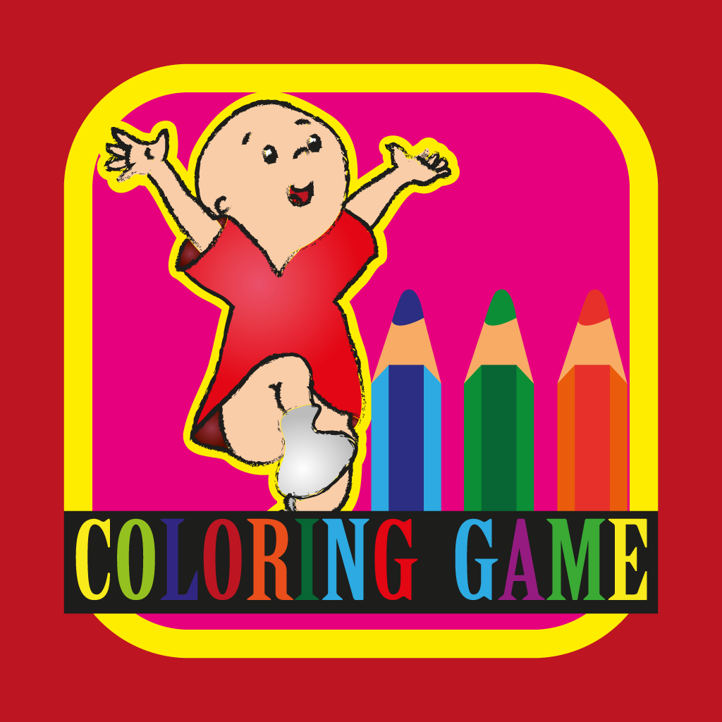Coloring Game for Caillou