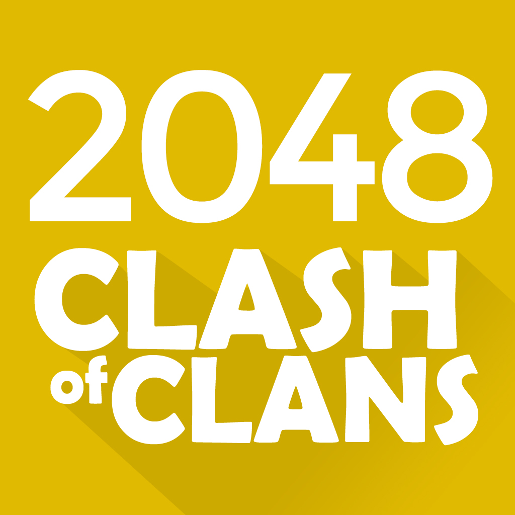 2048 Clash Of Clans Characters Edition