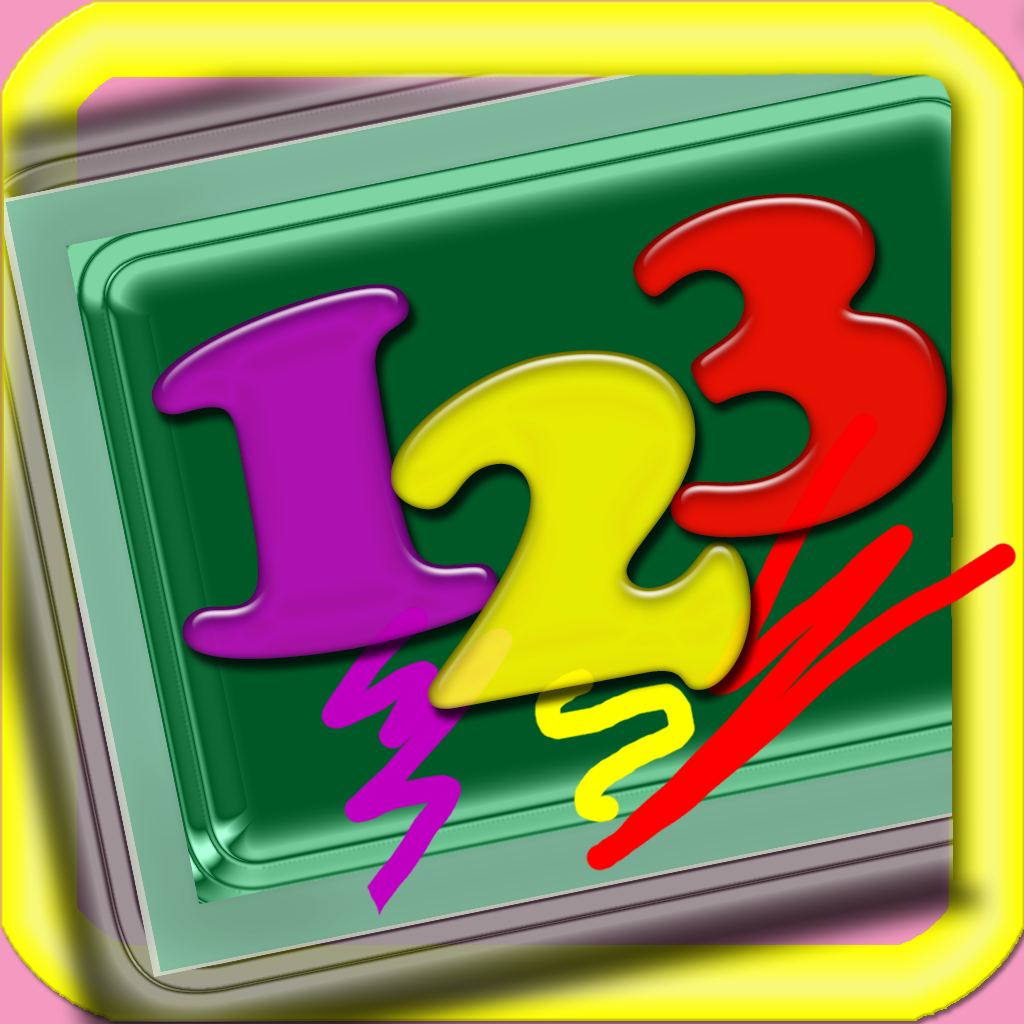 123 Numbers Draw - Numbers Educational Fun Painting Game icon