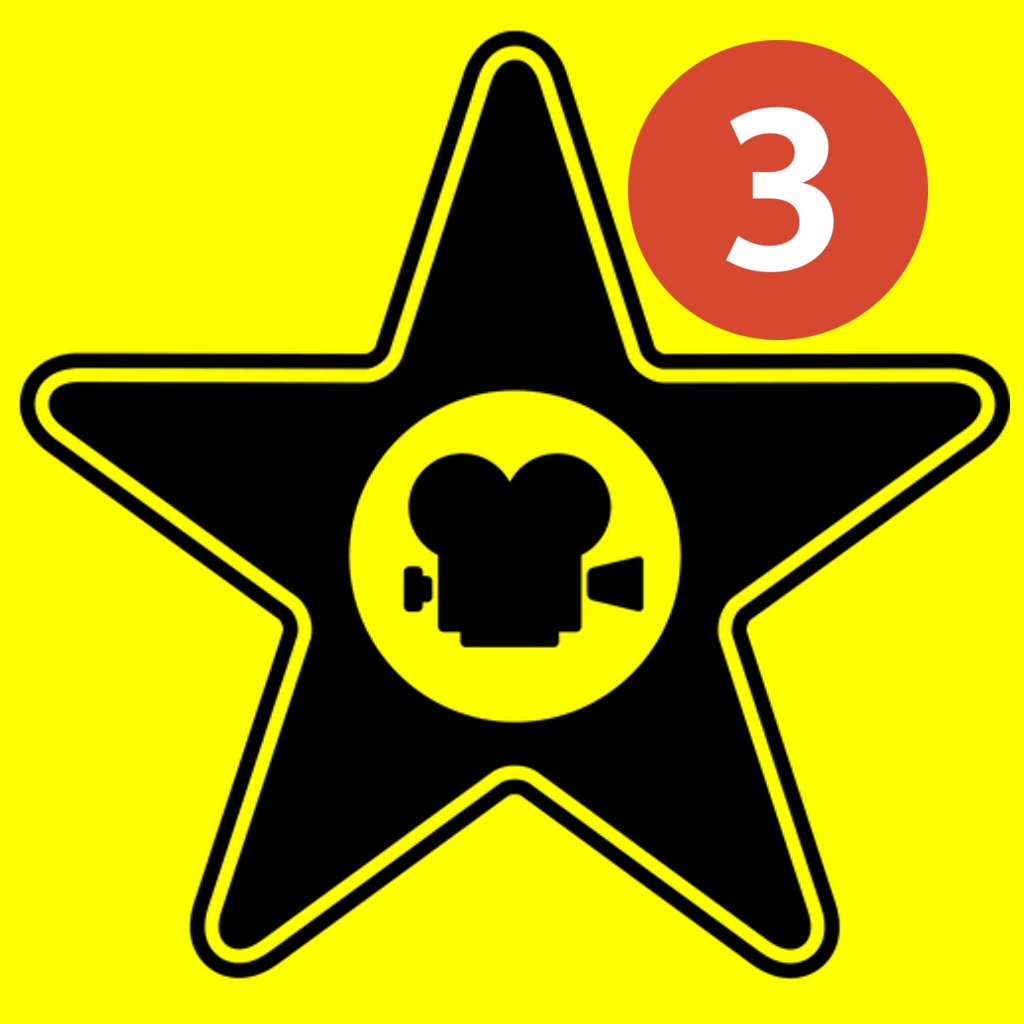 Movie Quiz App 3 - Trivia Game with the best and most legendary classic & modern film quotes icon