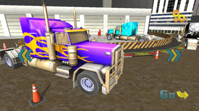 Truck Racing 3D Simulator Screenshot on iOS