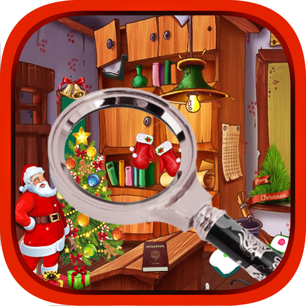 Happy Christmas Gift Free - Hidden Object Game icon