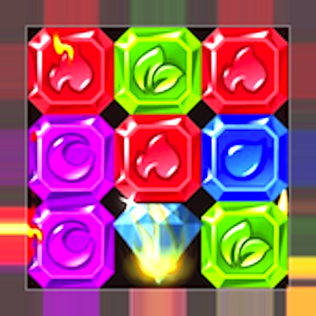 Jewel Match: Connect Same Color Star Gem Block icon