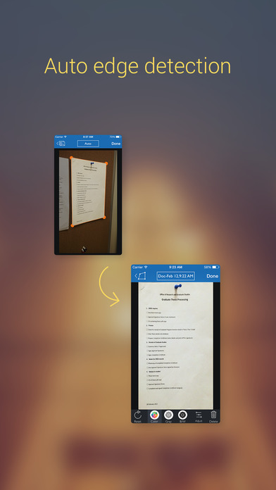Awesome Scanner - Smart Scanner for iPhone Screenshot on iOS