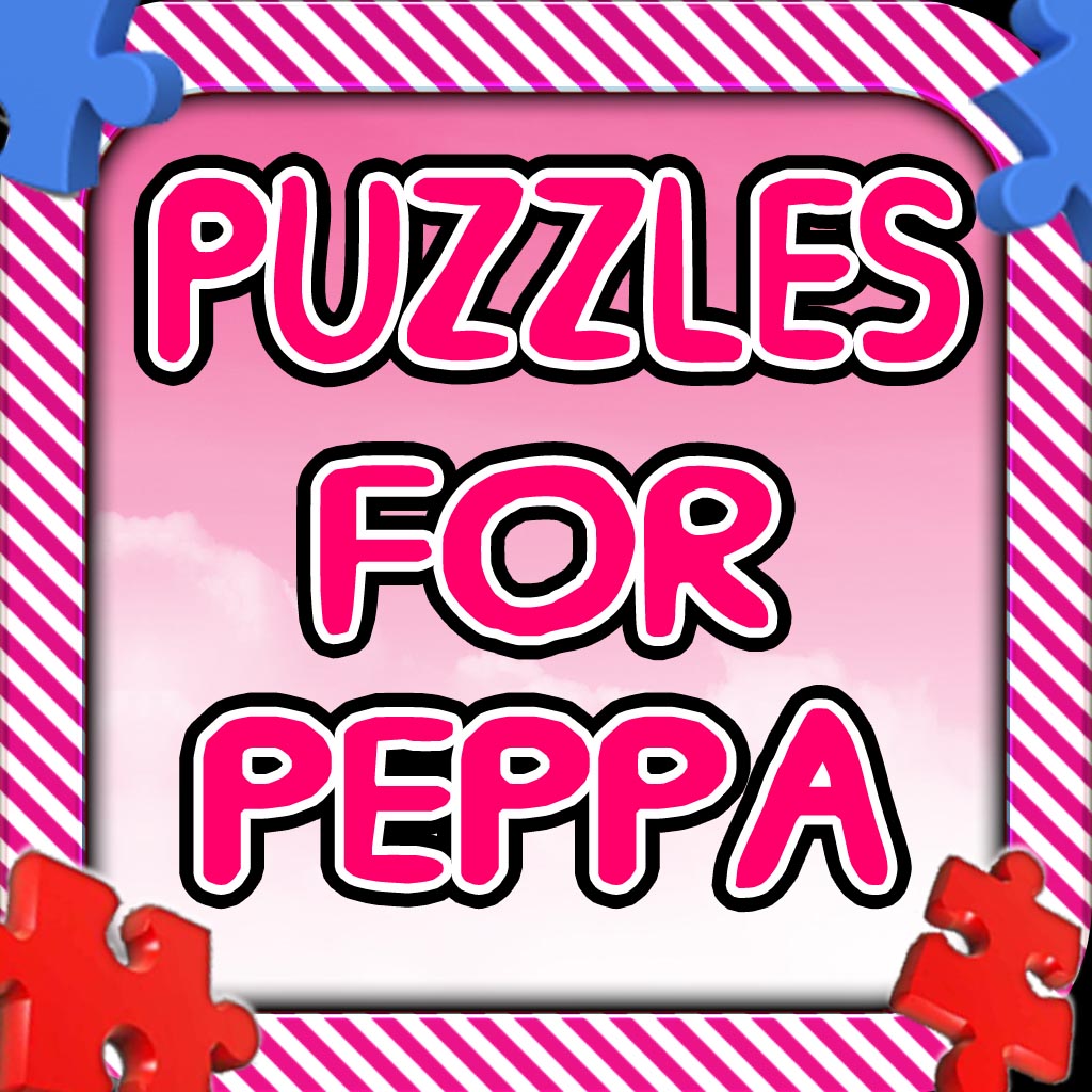 Super Puzzles for Peppa (Unofficial Free App) icon