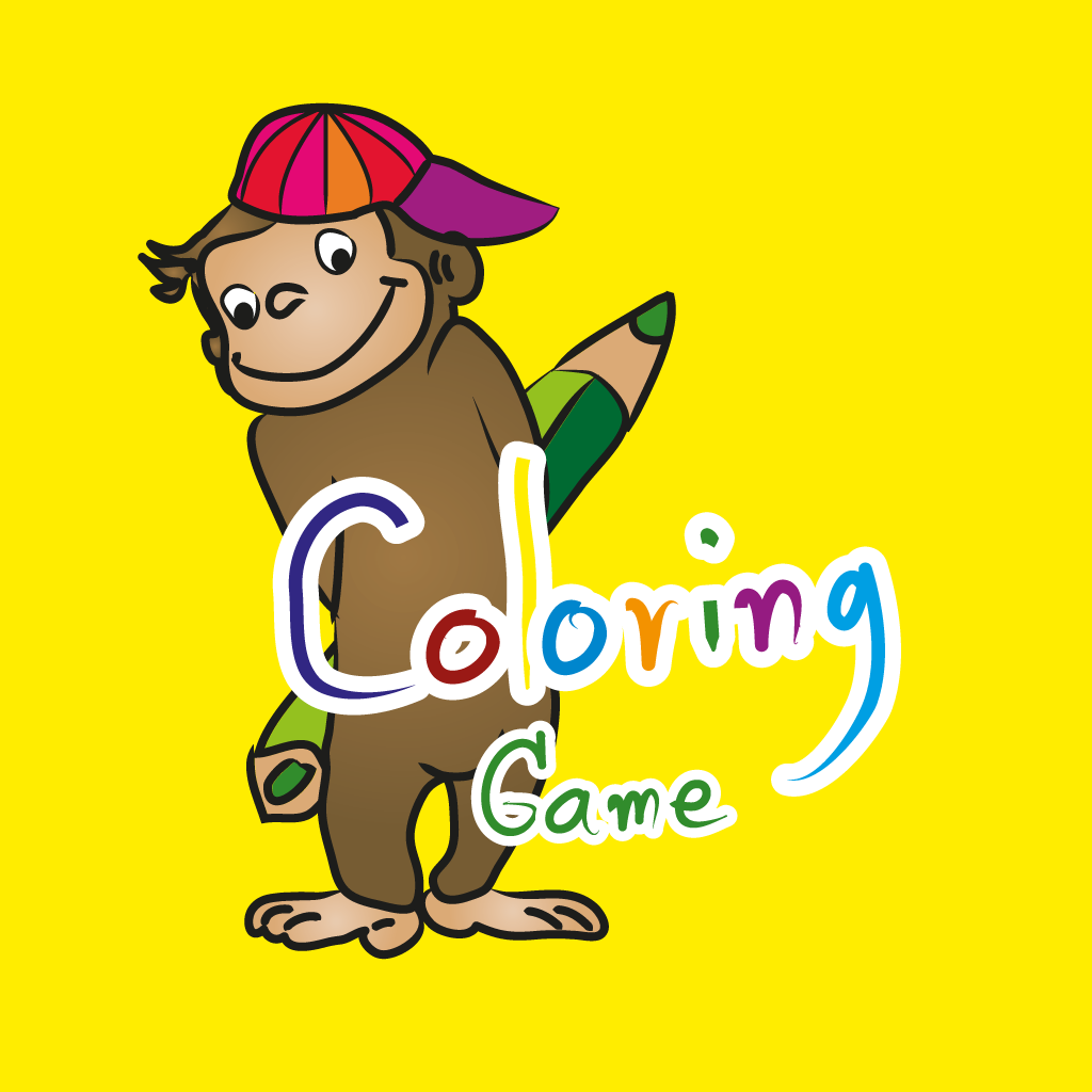Painting Game for Curious George
