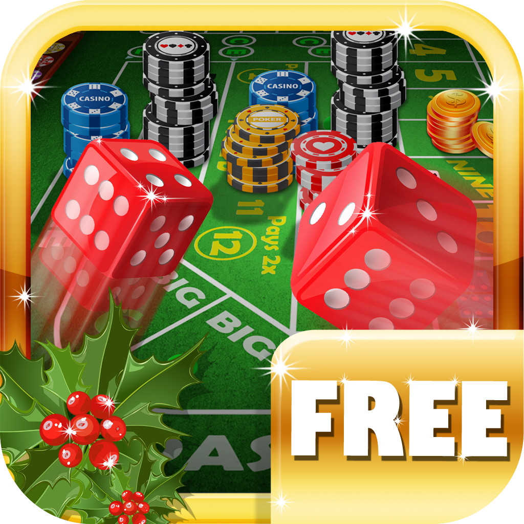 Best Craps Casino Game Ever - Tiny Tim's Let it Ride and Roll Em Holiday Craps icon