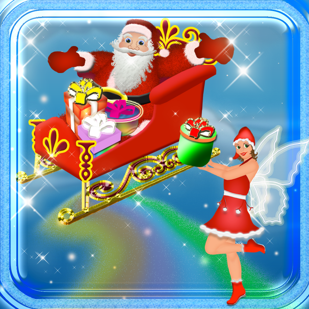Christmas Sleigh Ride - Fun Flying In The Sky Simulator For Xmas 3D icon