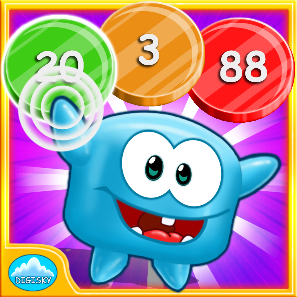 Candy Andy - Munching Numbers - A Number Puzzle Game For Those Who Like Math and Brain Teasers