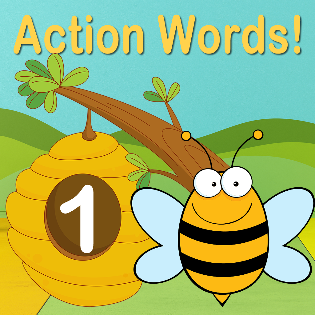 Action Words!™ 1 - Video Flashcard Player icon