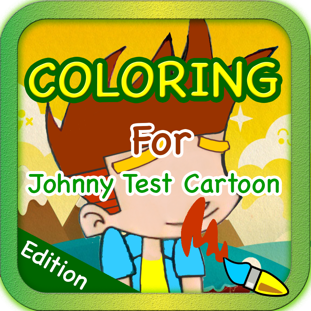 Kids Coloring Game For Johnny Test Cartoon Edition icon