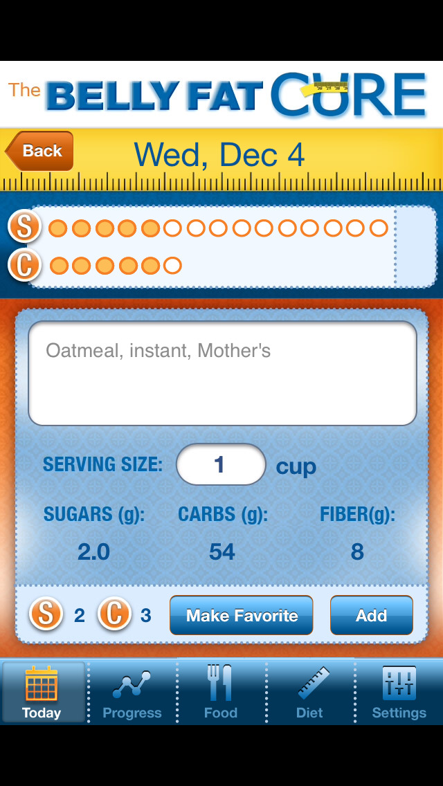 The Belly Fat Cure™ Sugar and Carb Counter screenshot-3