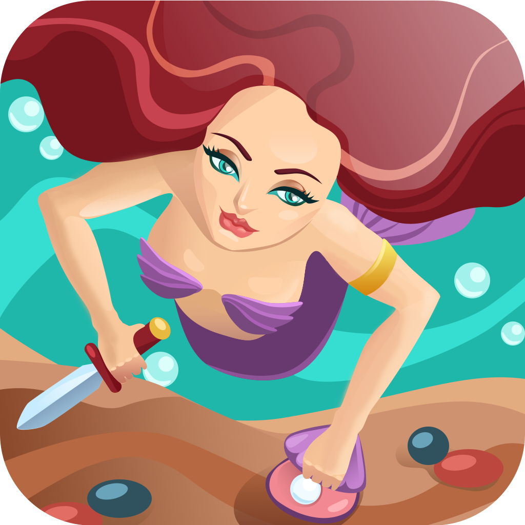 Mermaid Warrior 3D icon