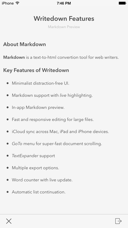 Writedown screenshot-1