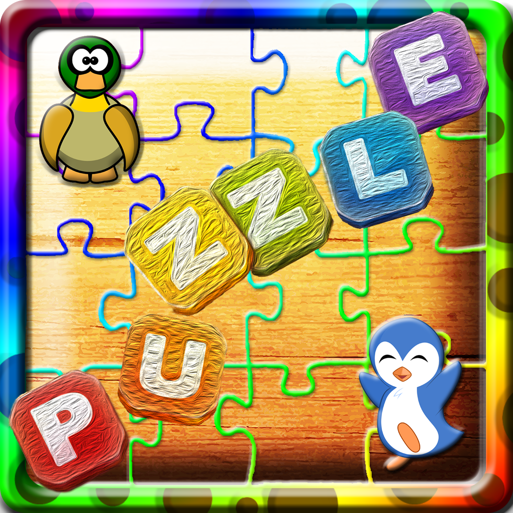 A new jigsaw brain puzzle game free:Exercise your brain icon