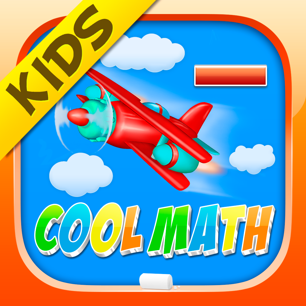 Cool Math Plane Race - Subtraction for kids icon