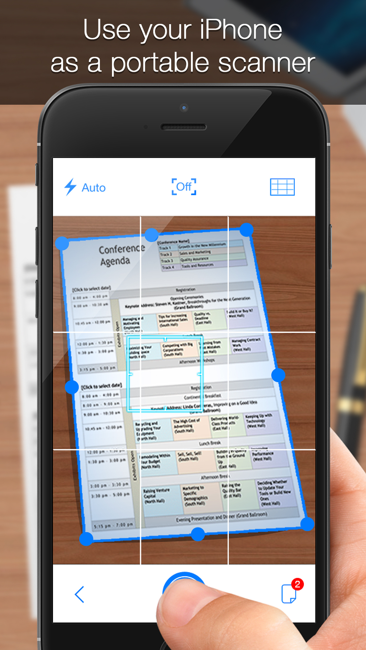 iScanner Pro - Mobile PDF Scanner to Scan Documents, Receipts, Biz Cards, Books