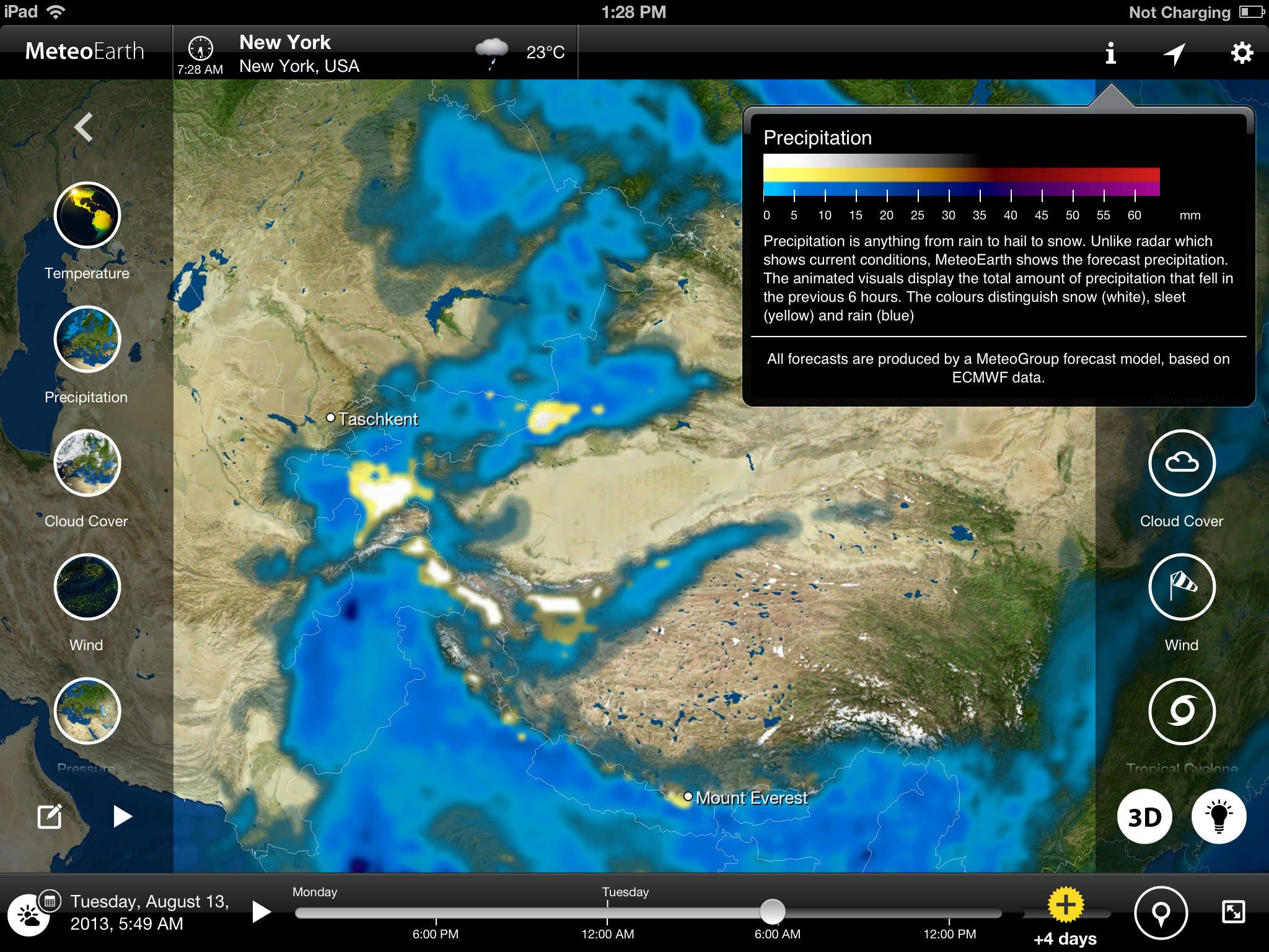 MeteoEarth for iPad screenshot-3