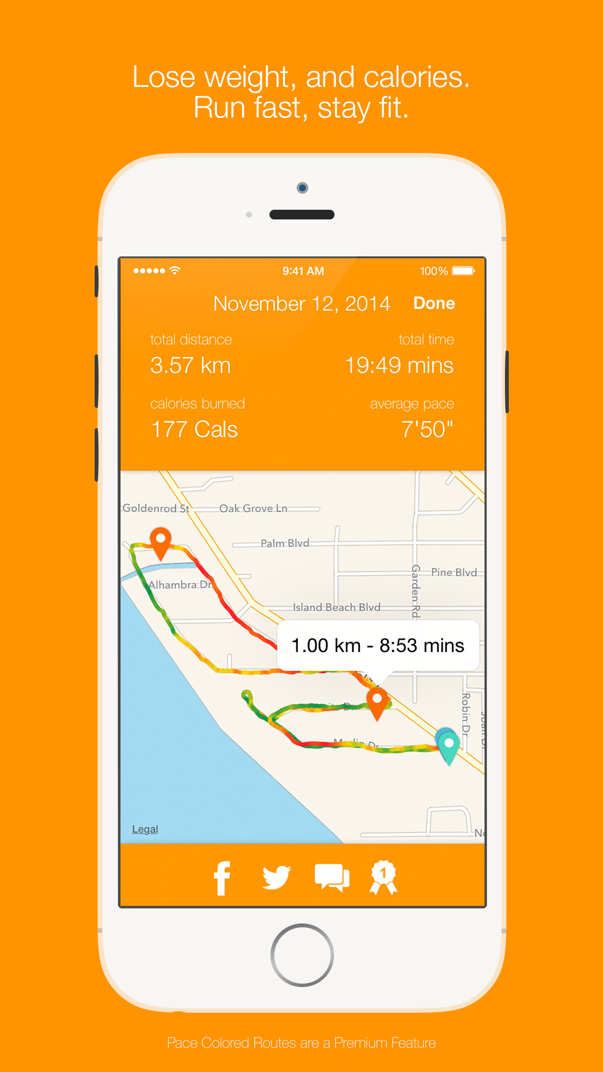 Runr - GPS Run Tracker screenshot-3