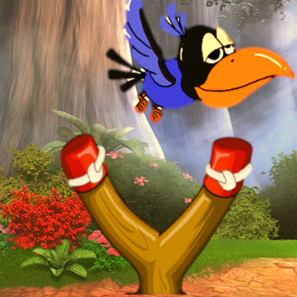 Bird Shooter: Use Slingshot to Hunt Bird in Flappy Forest