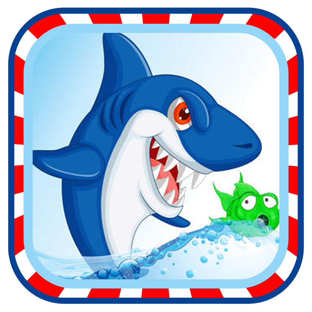 Blue Whale - Addictive Killer Shark Game icon