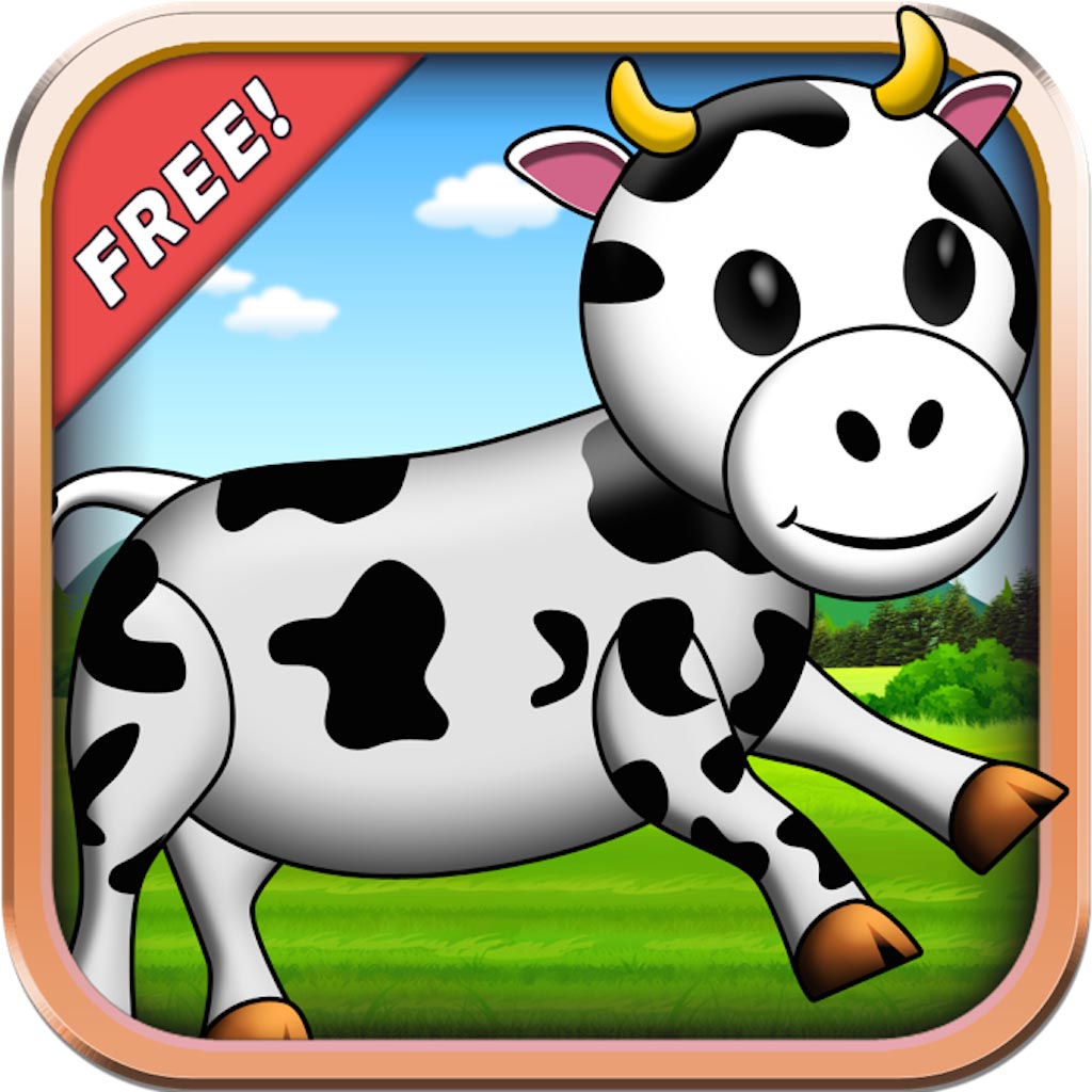 Baby Cow Run Free - Addictive Animal Running Game !