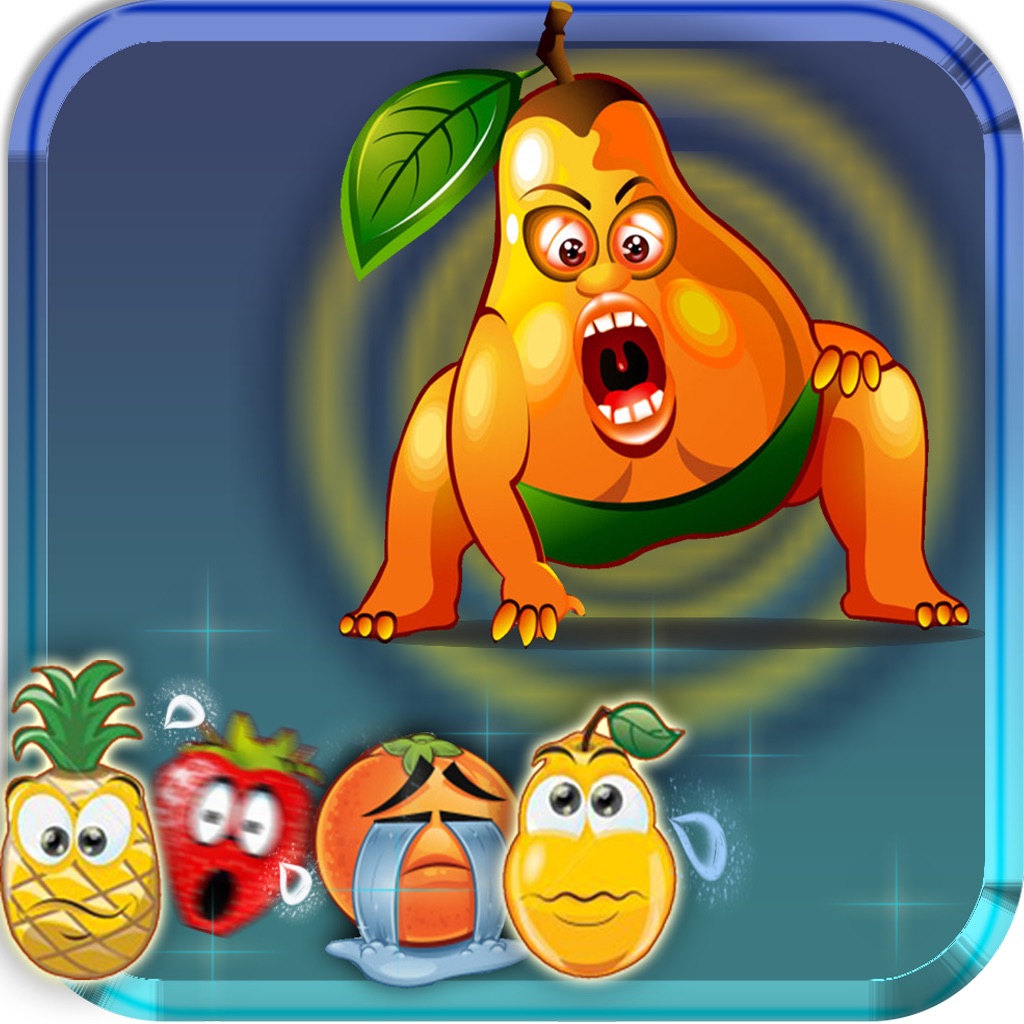 Fruit Flow Free Mania: Hit Kill Crush Funny Emoji icon