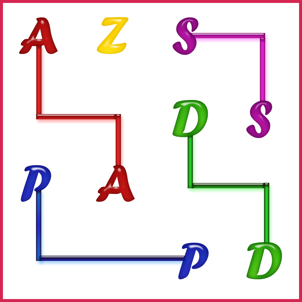Alphabet Flow Free - Addictive Jigsaw Matching Game