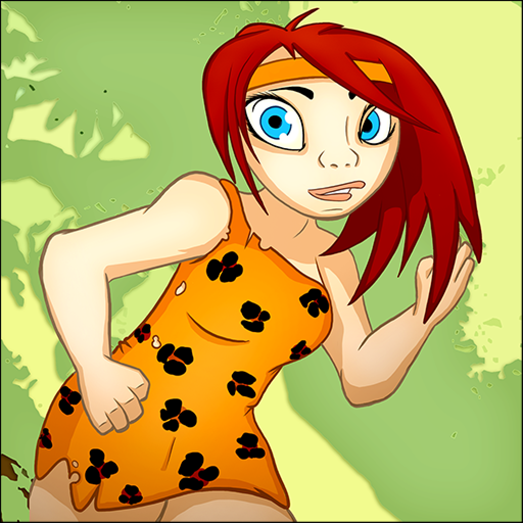 Cave Girl Run 3D icon