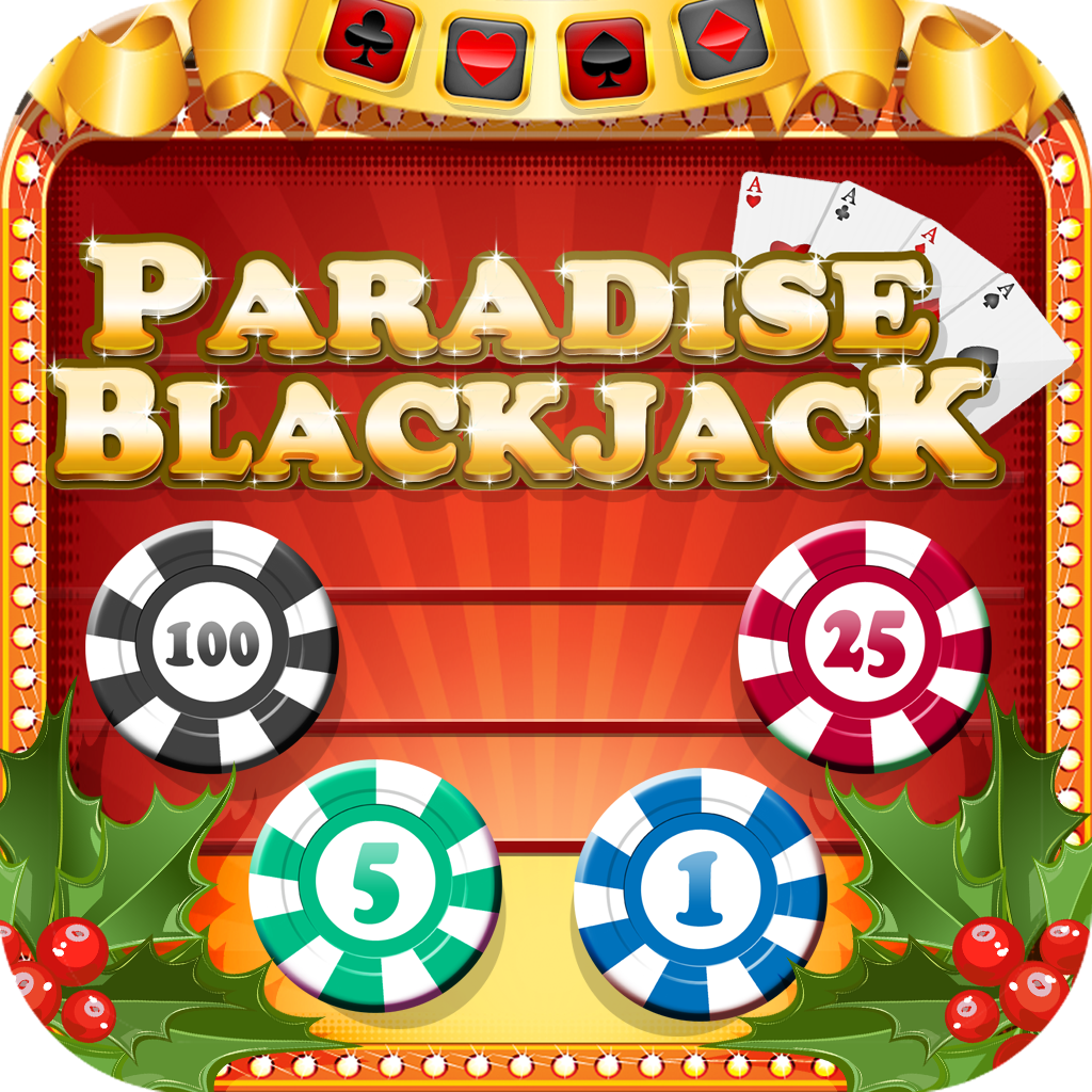 A Blackjack Casino Game PRO Edition - Rodolph’s Red Nose Christmas Gift icon