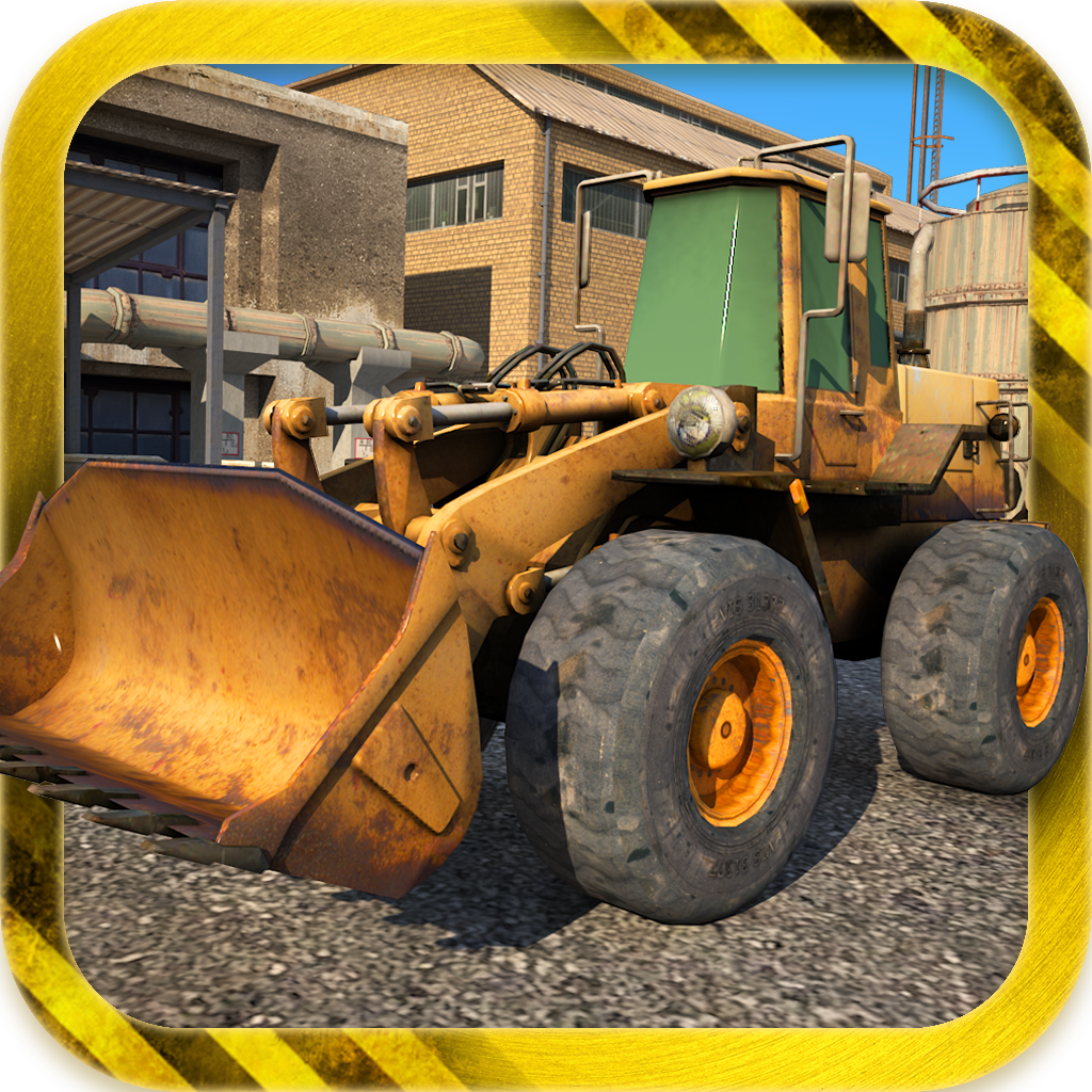 Bulldozer 3D Parking - eXtreme Construction Simulator Driving Race Games icon