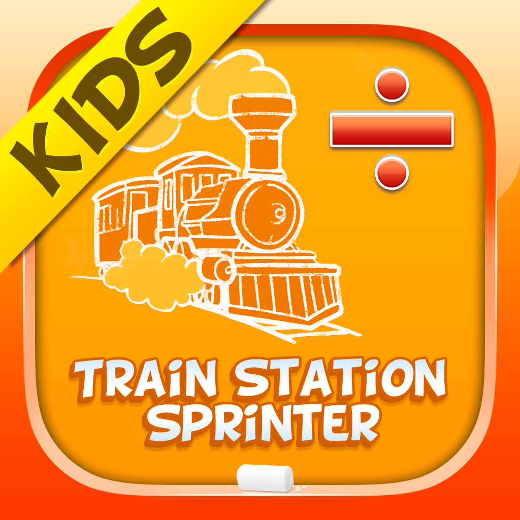 Cool Math Train Race - Division for kids icon