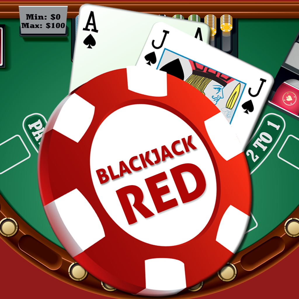 ``AAA Ablaze Blackjack Red icon