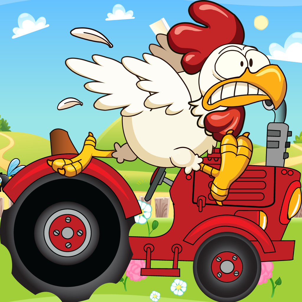 A Chicken Farm Rescue GRAND - Help the Chick Escape from the Tractor