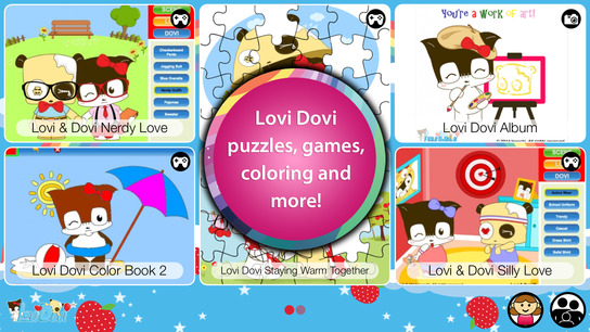 Lovi Dovi - Cute Love and Happiness by Inoochi screenshot-0