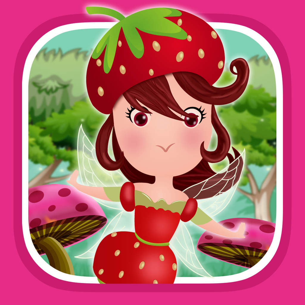 A Sweet Strawberry Princess Falldown FREE - A Cute Shortcake Dessert Fairy Drop Game