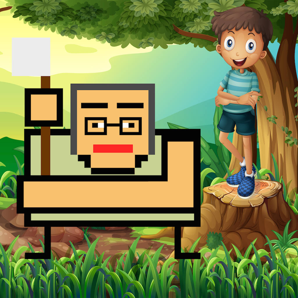 Timber UFO Boy - Cut the tree in seconds! A Free Game by Top Best Games icon