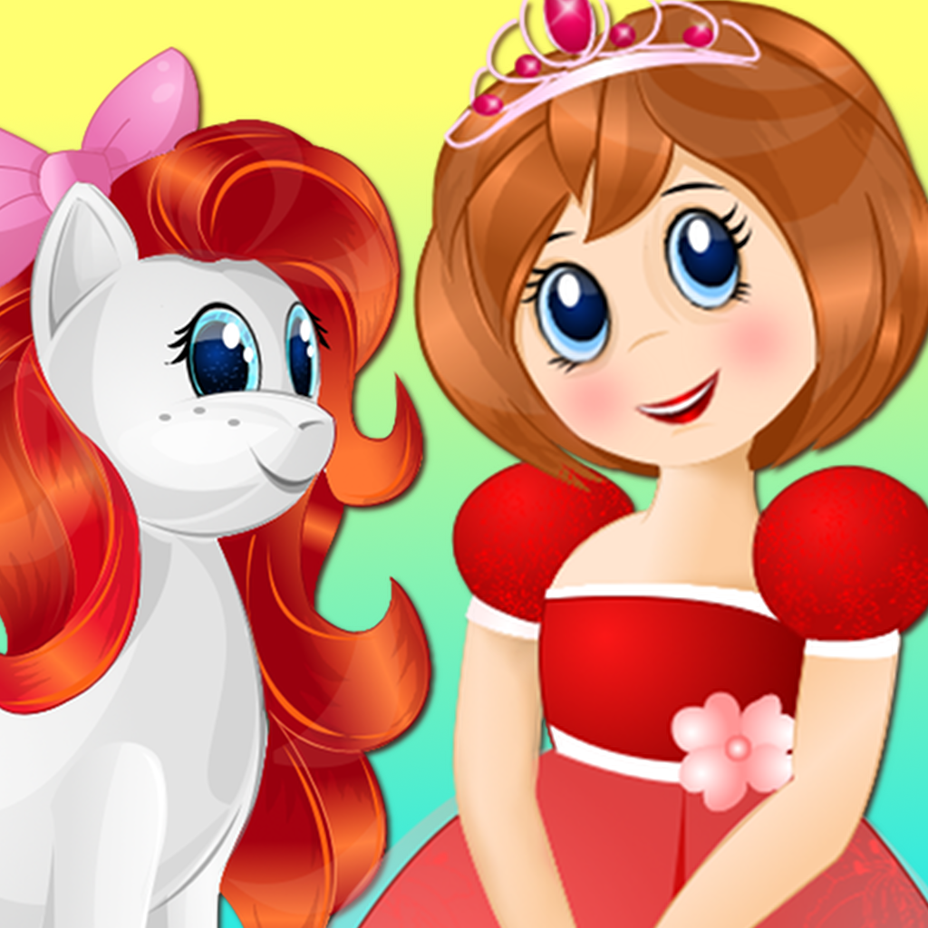 Princess Pony Games for Girls: My Cute Princess Pony Jigsaw Puzzles for little Kids and Toddler who Love Unicorn Ponies and Horse games for free