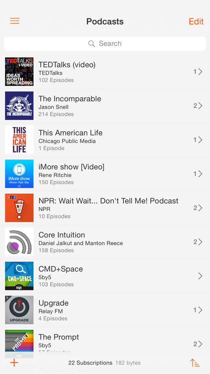 Instacast 5 - Podcast Client screenshot-0