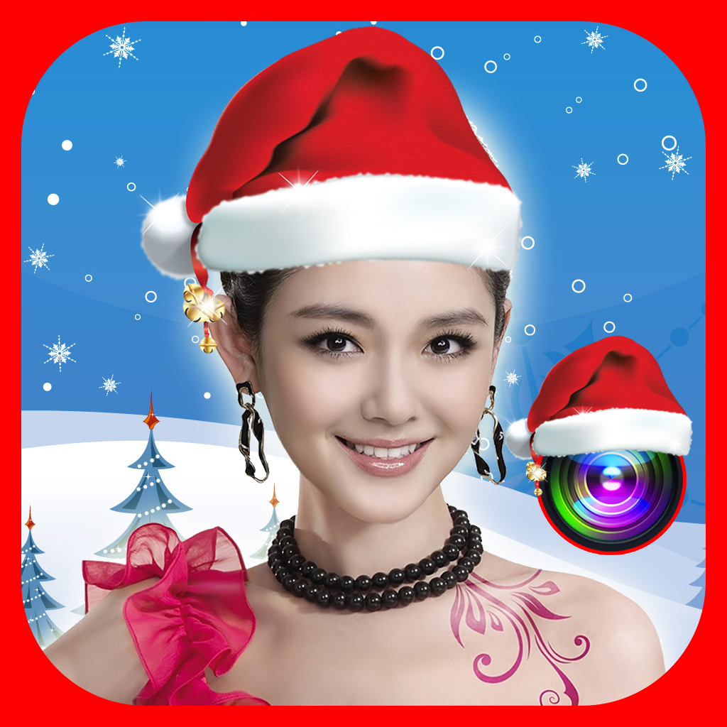 Quick Faceover - Christmas makeover photobooth app icon