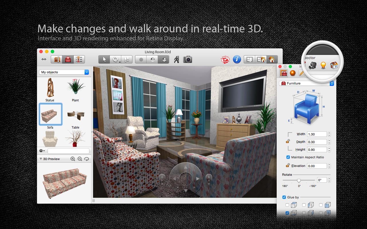 differences between live home 3d and live home 3d pro
