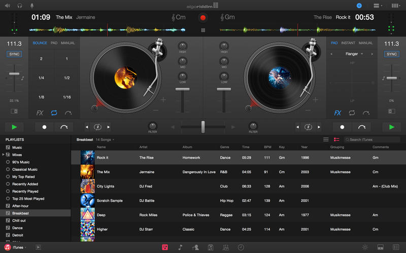 djay Pro 1.4.4  Transform your Mac into a full-fledged DJ system
