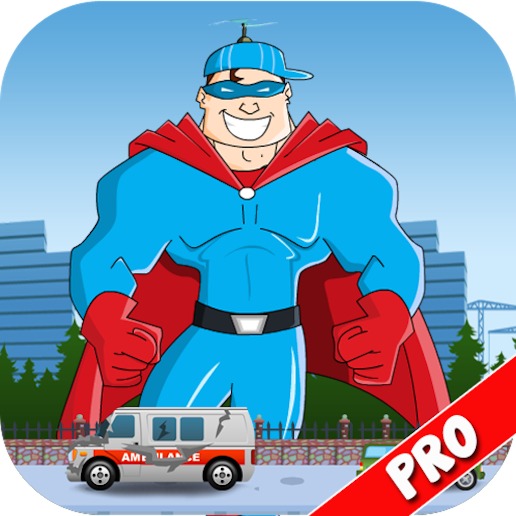 Super Heroes Jet-pack Heli-copters Wars: Captain of the Flying Challenge PRO