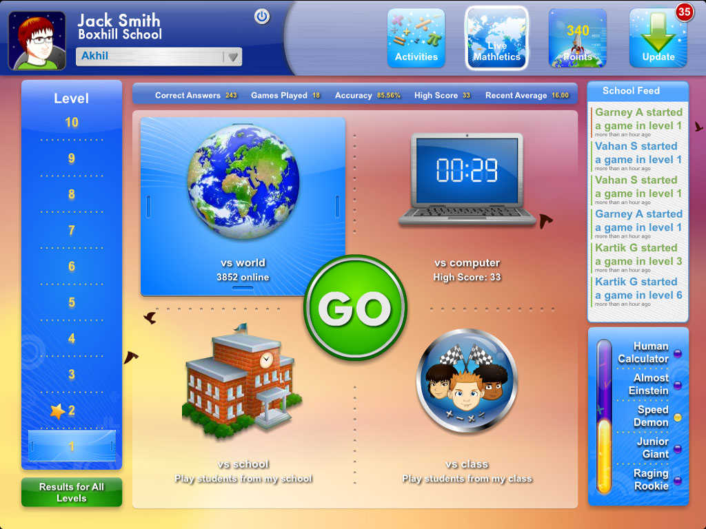 Mathletics Student screenshot-4