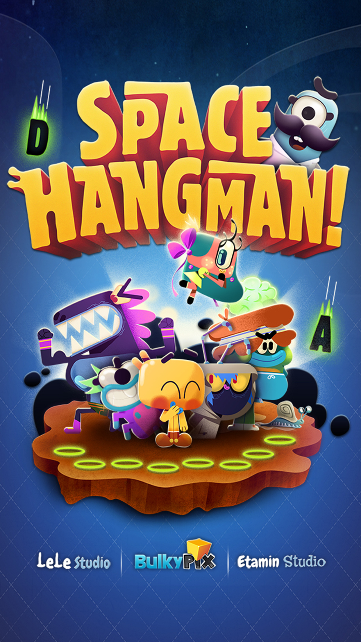 Space Hangman: Aliens Go Crazy