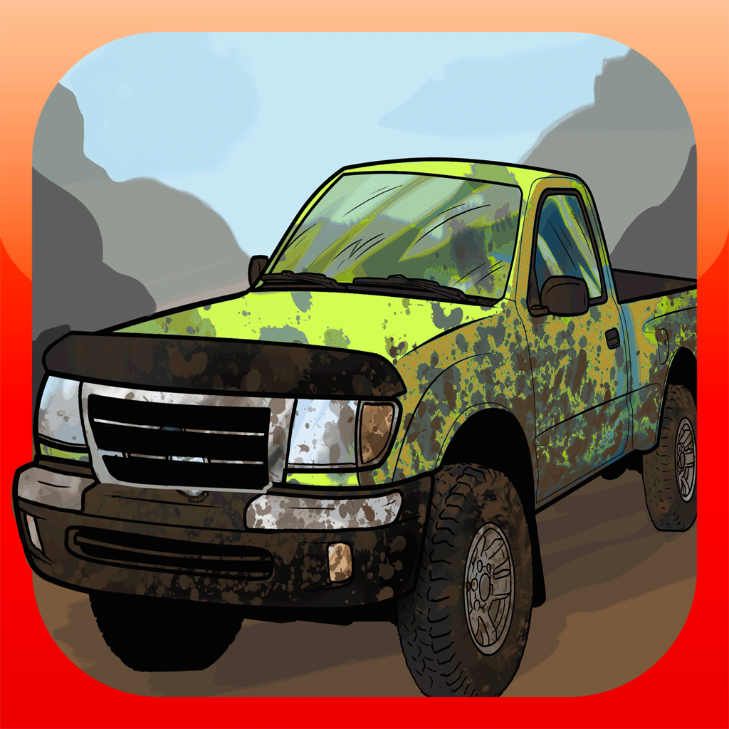 A Dirt Road Heavy Duty Muscle Car Racing Game Free