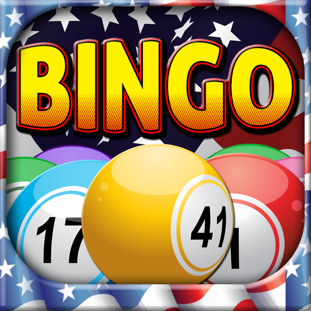 All American Bingo - Patriotic Daub and Win With Power-Ups