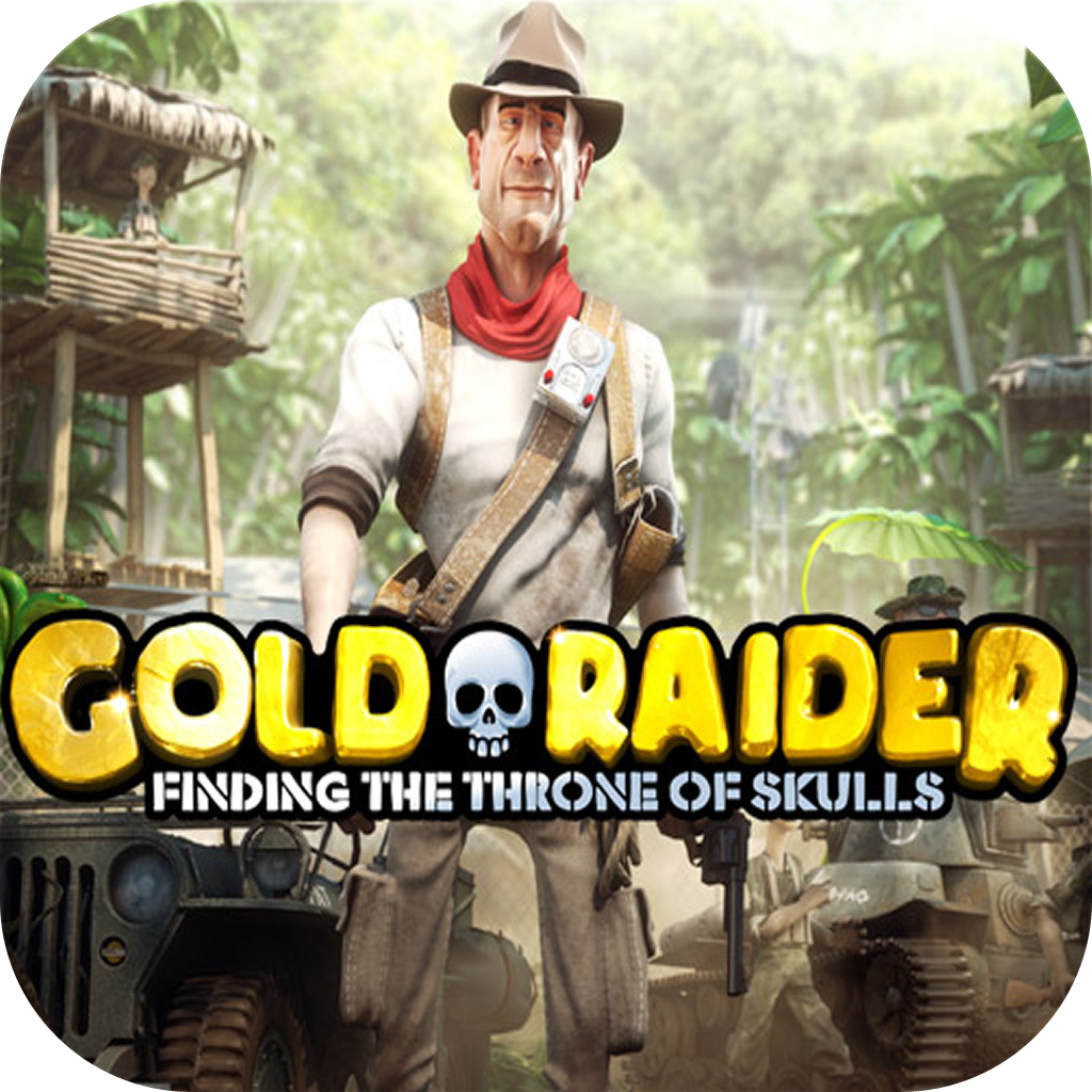 Gold Raider - make it rain gold in this FREE vegas style slot machine!